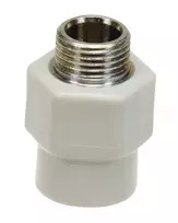 Tarpmovė 23.2525B PPR, 25 mmx3/4" metal. išor. sriegis