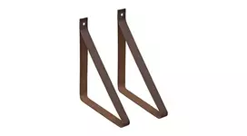 Lentynos laikiklis Dolle Loop, 240x250 mm, ruda, 2 vnt.