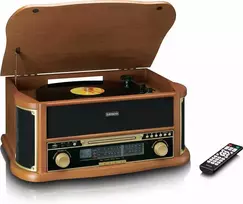 Plokštelių grotuvas Lenco TCD-2551 Wood