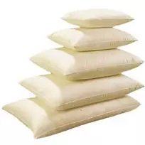 Žąsų pūkinė pagalvė su tiku (70%-pūkų, 30%-plunksnų) LUX ULTRA , 70x70 cm