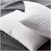 Žąsų pūkinė pagalvė su tiku (90%-pūkų, 10%-plunksnų) EXCLUSIVE ULTRA , 60x60 cm / 1 vnt (60x60 cm)