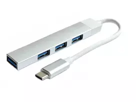 RoGer USB-C HUB 3xUSB2.0 / 1xUSB3.0 5Gbps / sidabras