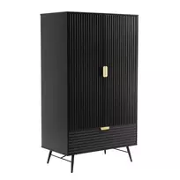Komoda PIXAR 100x56xH175cm, juoda