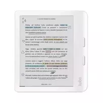 Rakuten Kobo Libra Colour elektroninių knygų skaityklė Lietimui jautrus ekranas 32GB „Wi-Fi“ Balta