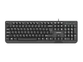 Keyboard Trout Slim black USB CZ/SK