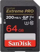 Extreme Pro SDXC 64GB 200/90MB/s V30 UHS-I U