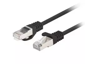 Patchcord cat.6 FTP 3M 10-pack fluke passed black