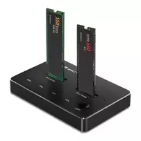 M.2 SSD disko doko stotis, NVMe, SATA, USB