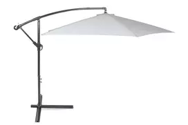 Sodo skėtis Malabo 300 cm pilkas