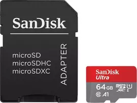 Ultra microSDXC card 64GB 140MB/s A1 + Adapter SD