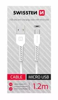 Swissten Data Cable USB / Micro USB 1,2m