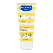 Mustela Bébé Family Very High Protection Sun Lotion SPF50+ – Kūno ir veido saulės kremas su labai aukšta UV apsauga, 100 ml