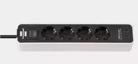 Buitinis ilgintuvas BRENNENSTUHL ECOLOR, 4 vt., 2USB C, 1,5m
