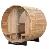 Sausa Pirtis AMO-2118 BARREL 210x180cm Dvivietė - Ne