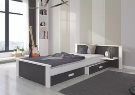 Lova su čiužiniu ir lentyna ALDEX 200x90