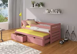 Dvigulė lova su turėklais TOMI 200x90