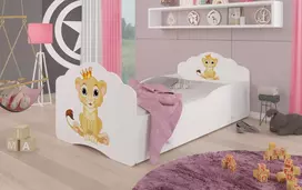 Lova su čiužiniu ir stalčiumi CASIMO Liūtas 140x70