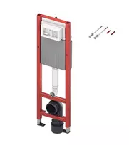 Unitazo rėmas potinkinis Tece Base, 13.5 cm x 32 cm