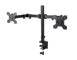 Esperanza ERW018 Stalo laikiklis dviem 10-27'' monitoriams iki 8 kg