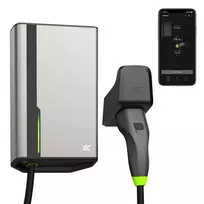 Green Cell EVGC021A2275 elektromobilių įkrovimo stotelė Pilka Aliuminis Siena 3 Įmontuotas ekranas LED