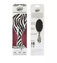 Wet Brush Original Detangler Safari plaukų šepetys Zebra