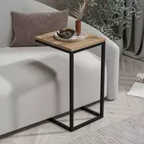 Šoninis staliukas, Hanah Home, Riešutas, 35 x 65 x 40, cm