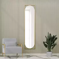 Veidrodis, Hanah Home, auksinis, 40 x 167, cm