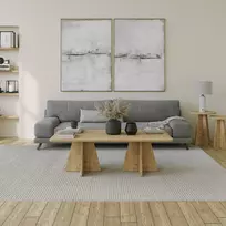 Kavos staliukas, Hanah Home, Sapphire Oak, 120 x 40 x 60, cm
