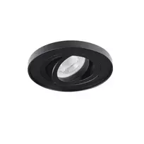 Šviestuvas įleidžiamas Kanlux Tiny Bord, 10W, GU10, juodas
