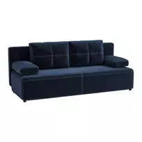 Sofa - lova MUNICH su daiktadėže, tamsiai mėlyna