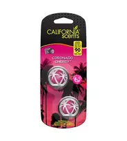 California Scents Mini Diffuser Coronado Cherry vůně do auta 2 x 3 ml