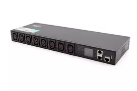SMART PDU 1U Power Strip, IEC320 C20 16A/250V Power Socket, 8x C13, 16A Sockets