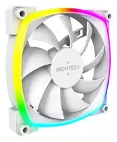 Montech AX120 PWM ARGB Fan, 3 Pack, White - 120mm
