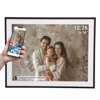 Denver photo frame with FRAMEO 19" 32GB black