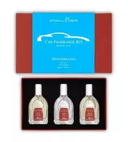 OFFICINA DELLE ESSENZE purškiamų kvapų automobiliui rinkinys Mediterraneo 3x25 ml