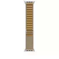 Apyrankė Apple Watch 49mm Tan Alpine Loop - Medium - Natural Titanium Finish