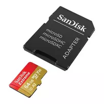 SanDisk Extreme Memory card microSD + Adapter 64GB