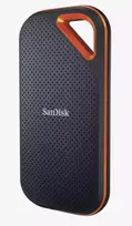 External SSD|SANDISK BY WESTERN DIGITAL|Extreme Pro|2TB|USB-C|Write speed 2000MBytes/sec|Read speed 2000MBytes/sec|Proprietary|SDSSDE81-2T00-G25