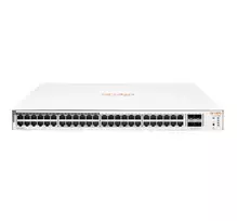 Aruba Instant On 1830 48G 24p Class4 PoE 4SFP 370W Valdomas L2 Gigabit Ethernet (10/100/1000) Maitinimas per Eternetą (PoE) 1U