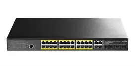 Switch CUDY GS2028PS4-400W 24-Port Gigabit L2 Managed PoE+ 400W  4x Gigabit Combo Ports