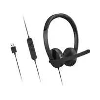 Ausinės Lenovo USB-A Wired Stereo Headset Gen 2 Black