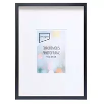 Rėmelis AMRI 30x40 med | su įgilintu pasportu nuotr. 15x20 | Juodas | 14mm