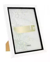 Rėmelis  GED 21x30 medinis WI21| baltas su juodu