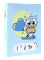 Albumas  GED DPH4636 10x15 36 OWL BLUE  | kišeninis | klijuotas