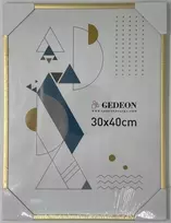 Rėmelis GED 30x40 aliumininis AL30GD| auksinis