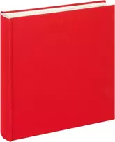 Albumas WALTHER FA-508-R Cloth red 30x30/100psl, balti lapai | kampučiai/lipdukai | knyginio rišimo