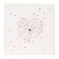 Albumas GOLDBUCH 08062 Golden heart  30x31/60psl |balti lapai| kampučiai/lipdukai [V]