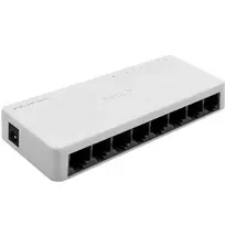 Qoltec 52246 Tinklo komutatorius 8 x RJ45 prievadas | 100Mbps | LAN