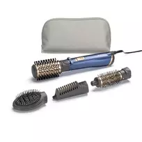 BaByliss AS965E plaukų formavimo šukos Karšto oro šepetys Šiltas Auksas, Žalsvai mėlyna 1000 W 2,5 m