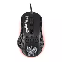 Pelė Subsonic Motorhead Gaming Mouse Optical Black